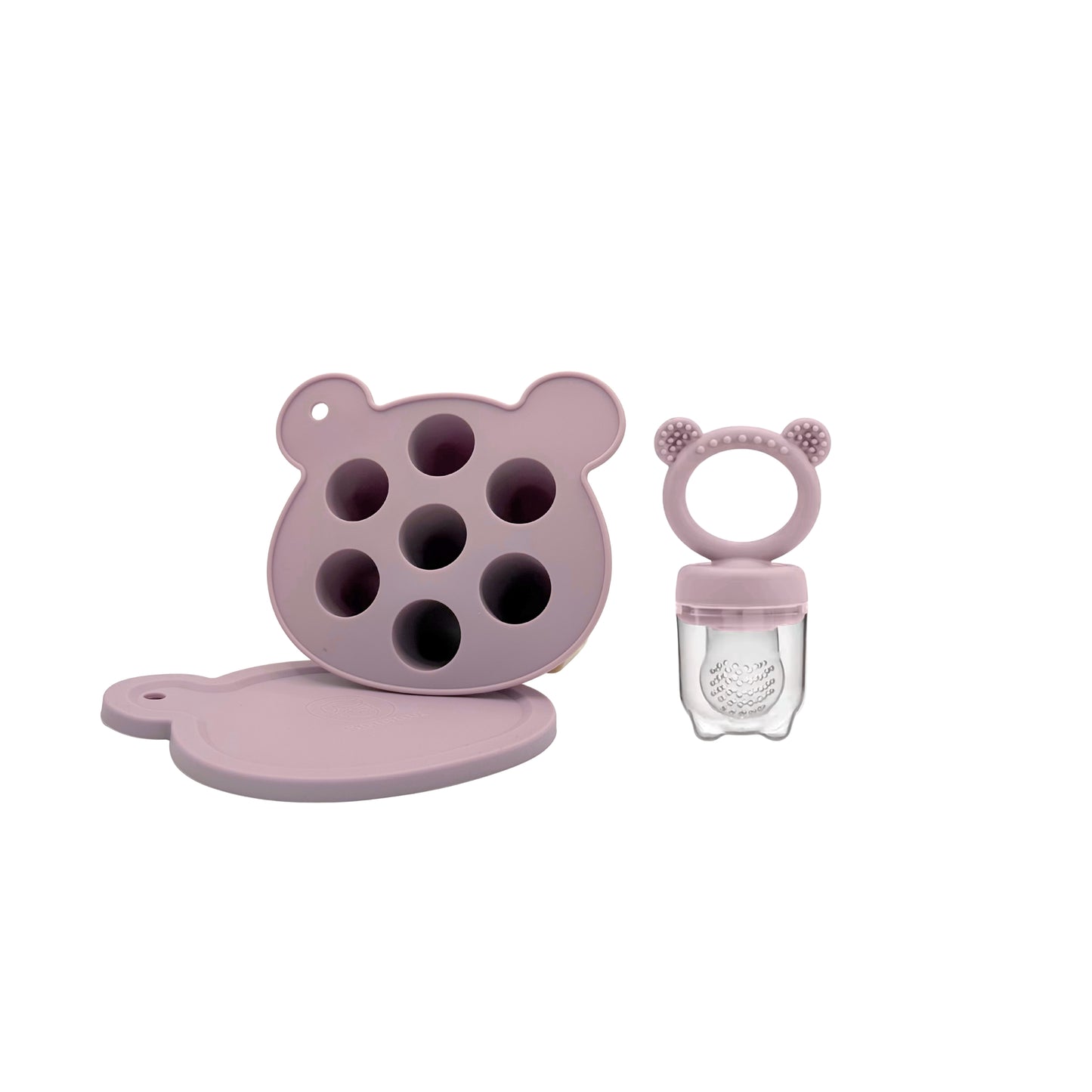 Set Chupete Alimentador + Cubetera