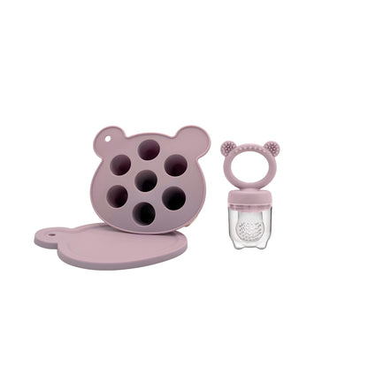 Set Chupete Alimentador + Cubetera